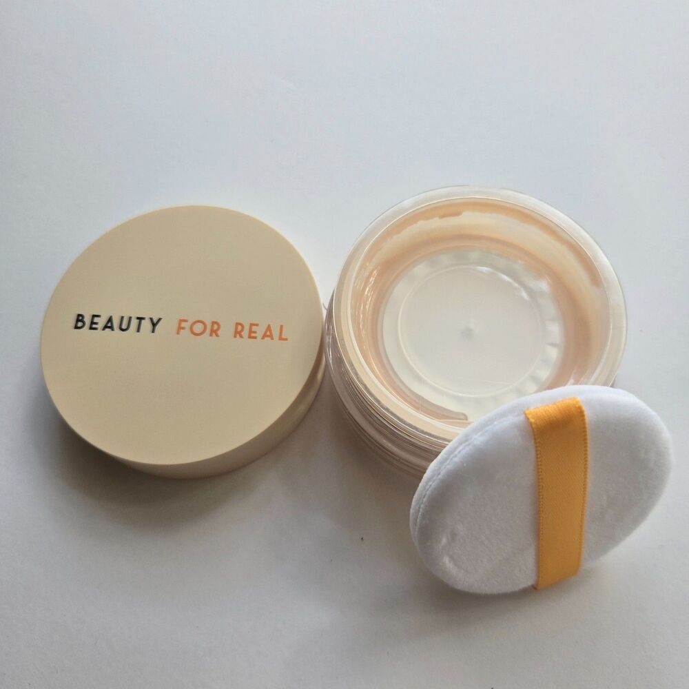 Beauty For Real Setting Powder Brighten Hydra-Set Translucent Finishing Makeup